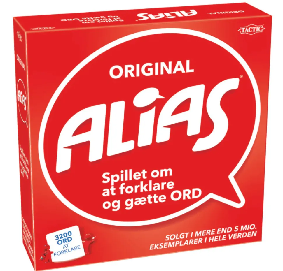 Original Alias - Spillet om at forklare og gætte Ord (Spil, Dansk)