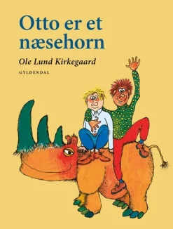 Otto er et næsehorn: med klassiske omslag og farveill. (Bog, Indbundet, Dansk) af Ole Lund Kirkegaard