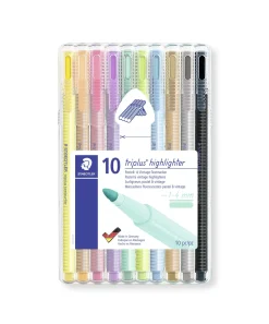 Overstregningspen Textsurfer Triplus pastel ass (10) (Kontorartikler)