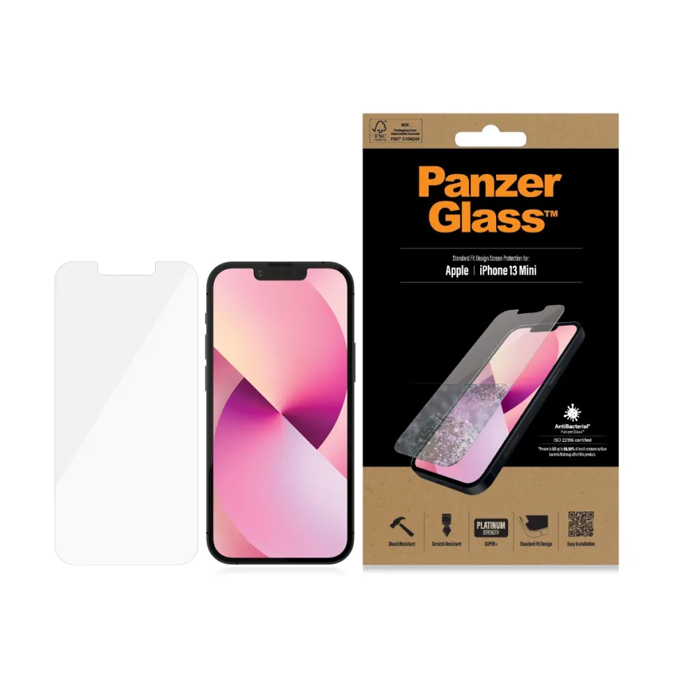PanzerGlass iPhone 13 Mini AB (Mobil- & tablet-tilbehør)