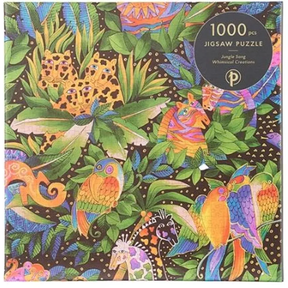 Paperblanks Puslespil - Jungle Song Whimsical Creations (Spil)