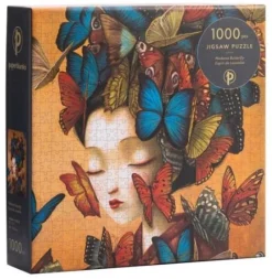 Paperblanks Puslespil - Madame Butterfly, Esprit de Lacombe (Spil)