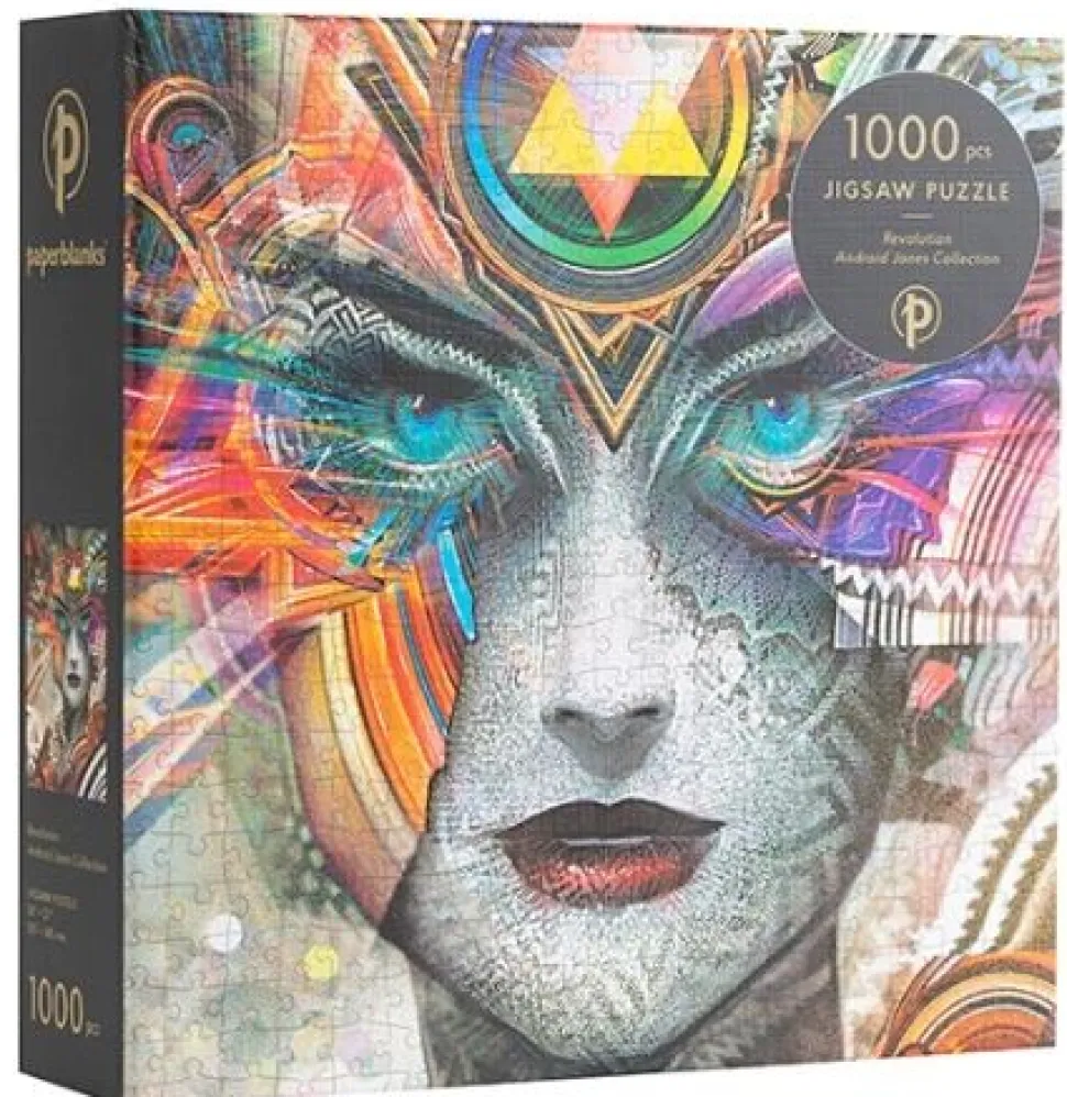 Paperblanks Puslespil - Revolution, Android Jones Collection (Spil)