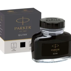 Parker blæk Quinkflow M 57ml sort (Kontorartikler)