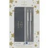 Parker Duosæt Jotter 77% recycled CT kuglepen+stiftblyant sø (Kontorartikler)