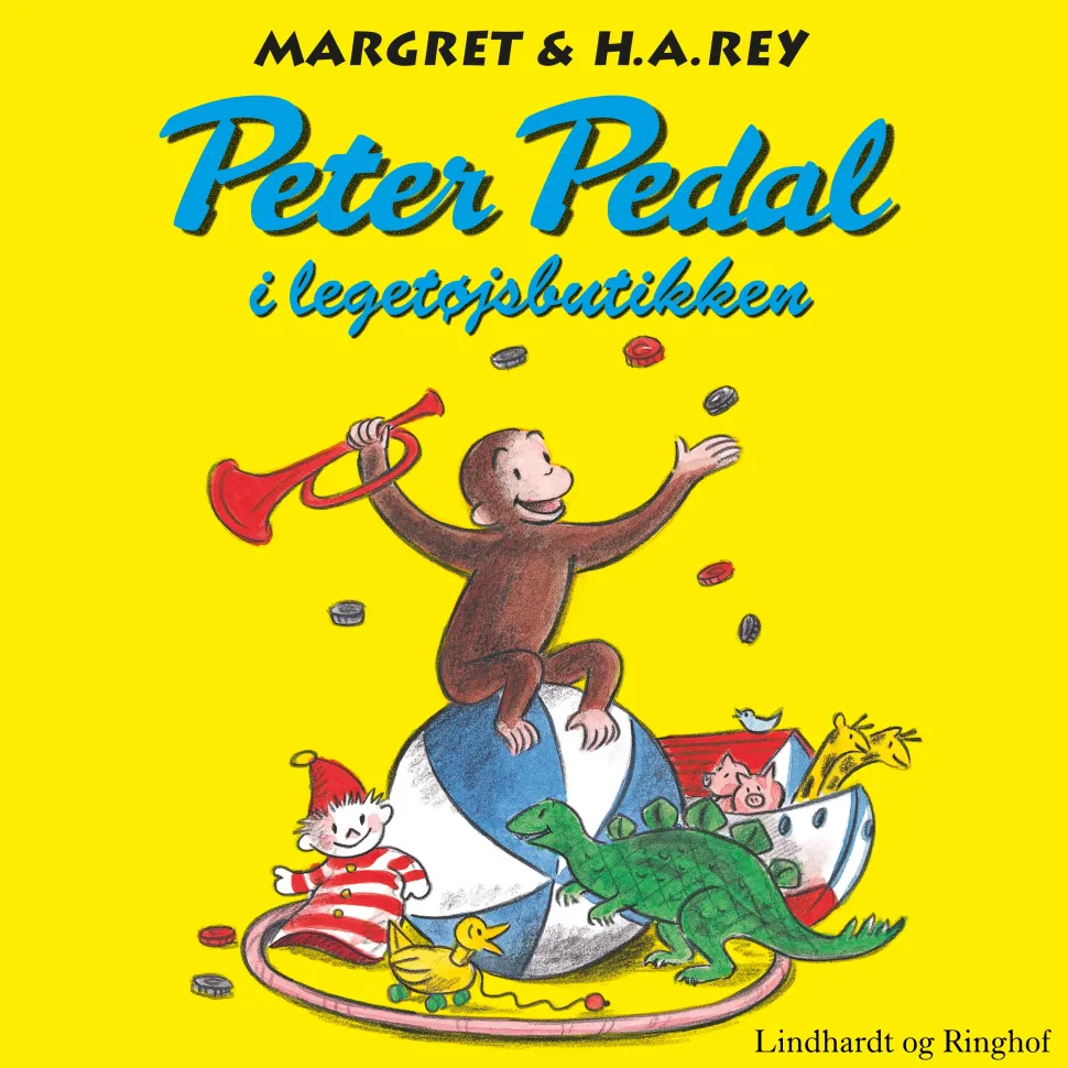 Peter Pedal i legetøjsbutikken (Lydbog, zip_mp3, Dansk) af H.A. Rey