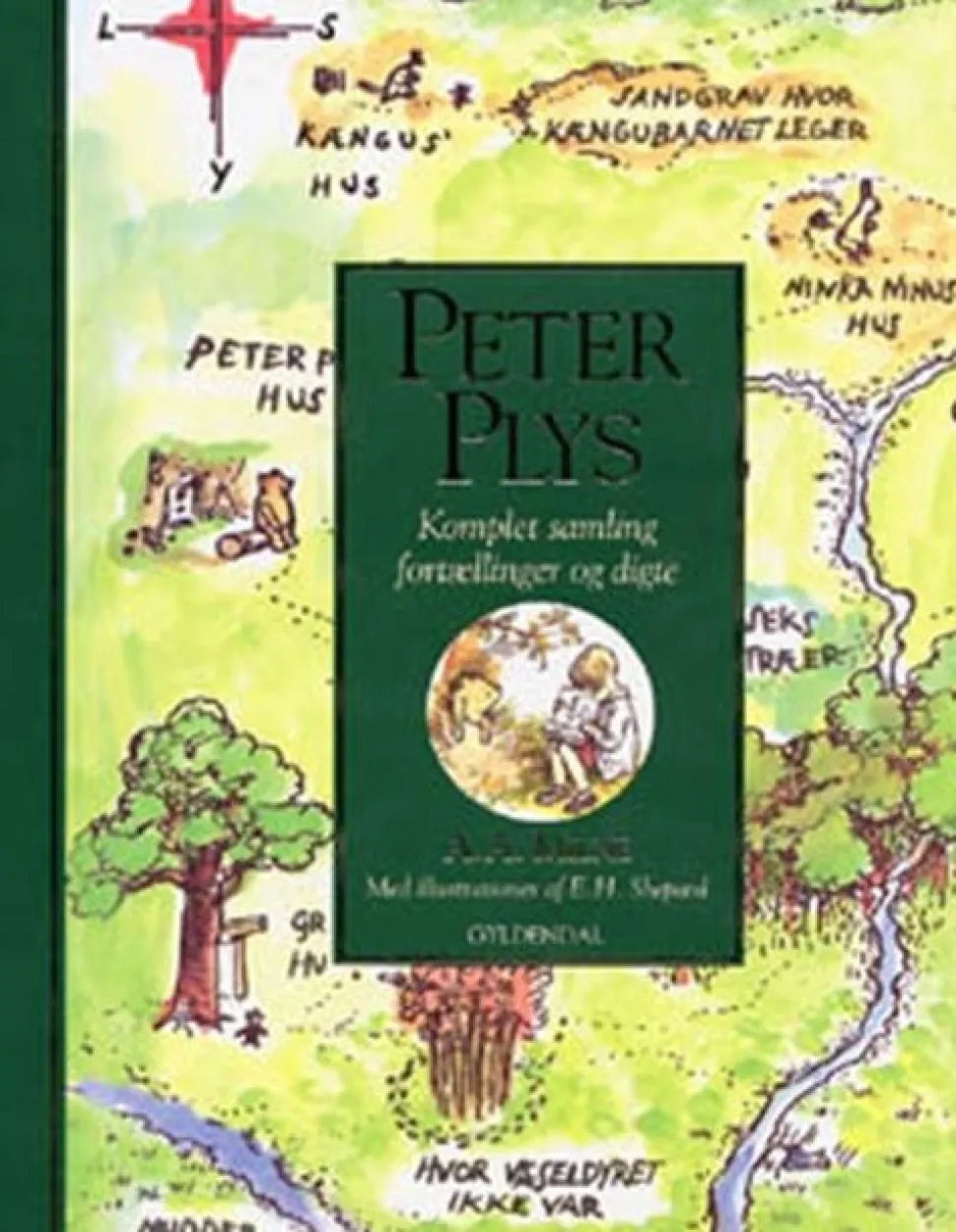 Peter Plys - komplet samling af fortællinger og digte (Bog, Indbundet, Dansk) af A. A. Milne