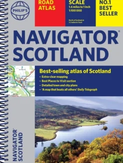 Philip's Navigator Scotland: The Best of Scotland: Spiral (Bog, Spiral bound, Engelsk) af Philip's Maps