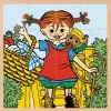 Pippi Langstrømpe - Træpuslespil - Pippi og Hr. Nilsson (Spil, Dansk)