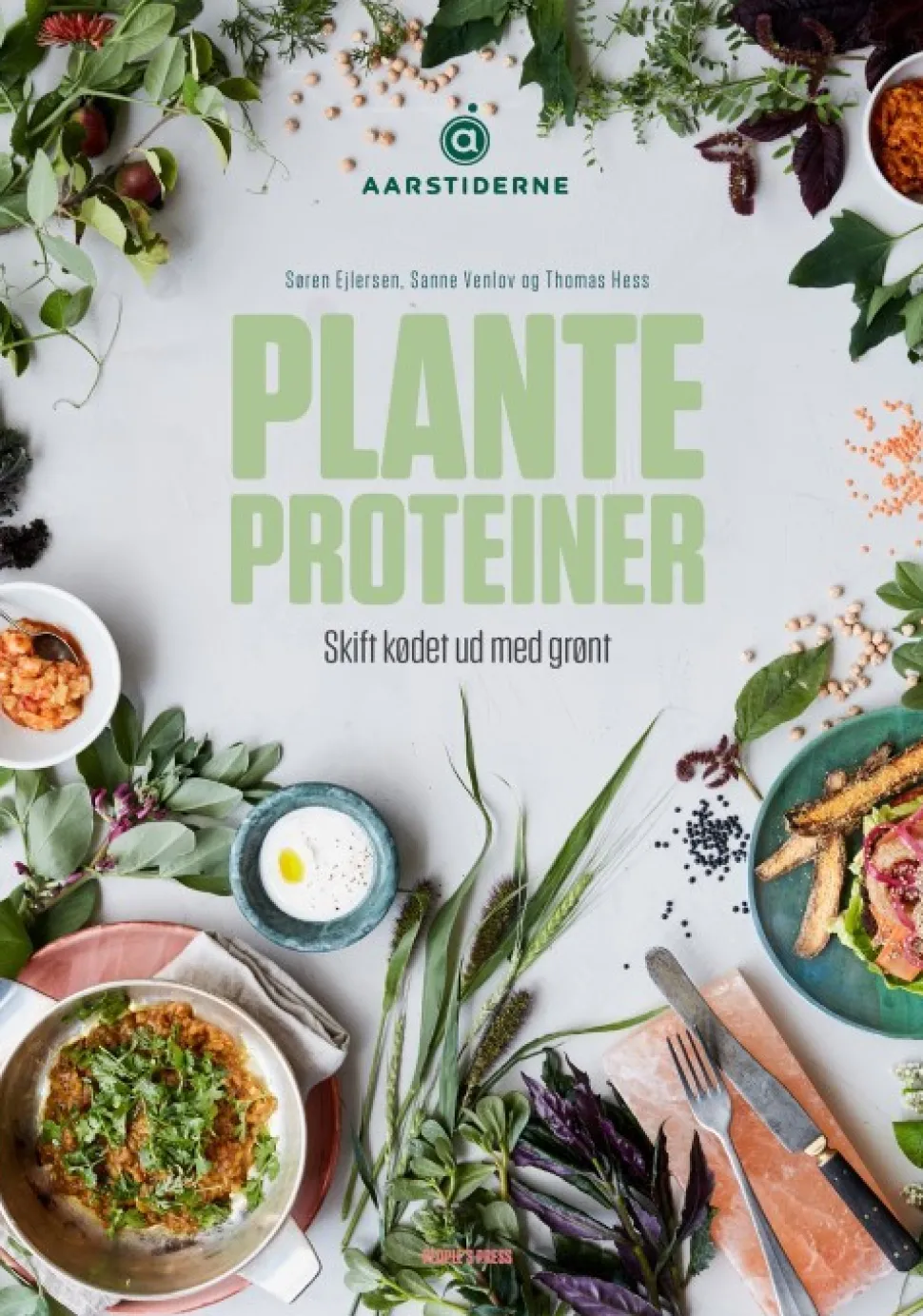 Planteproteiner: Skift kødet ud med grønt (Bog, Indbundet, Dansk) af Søren Ejlersen