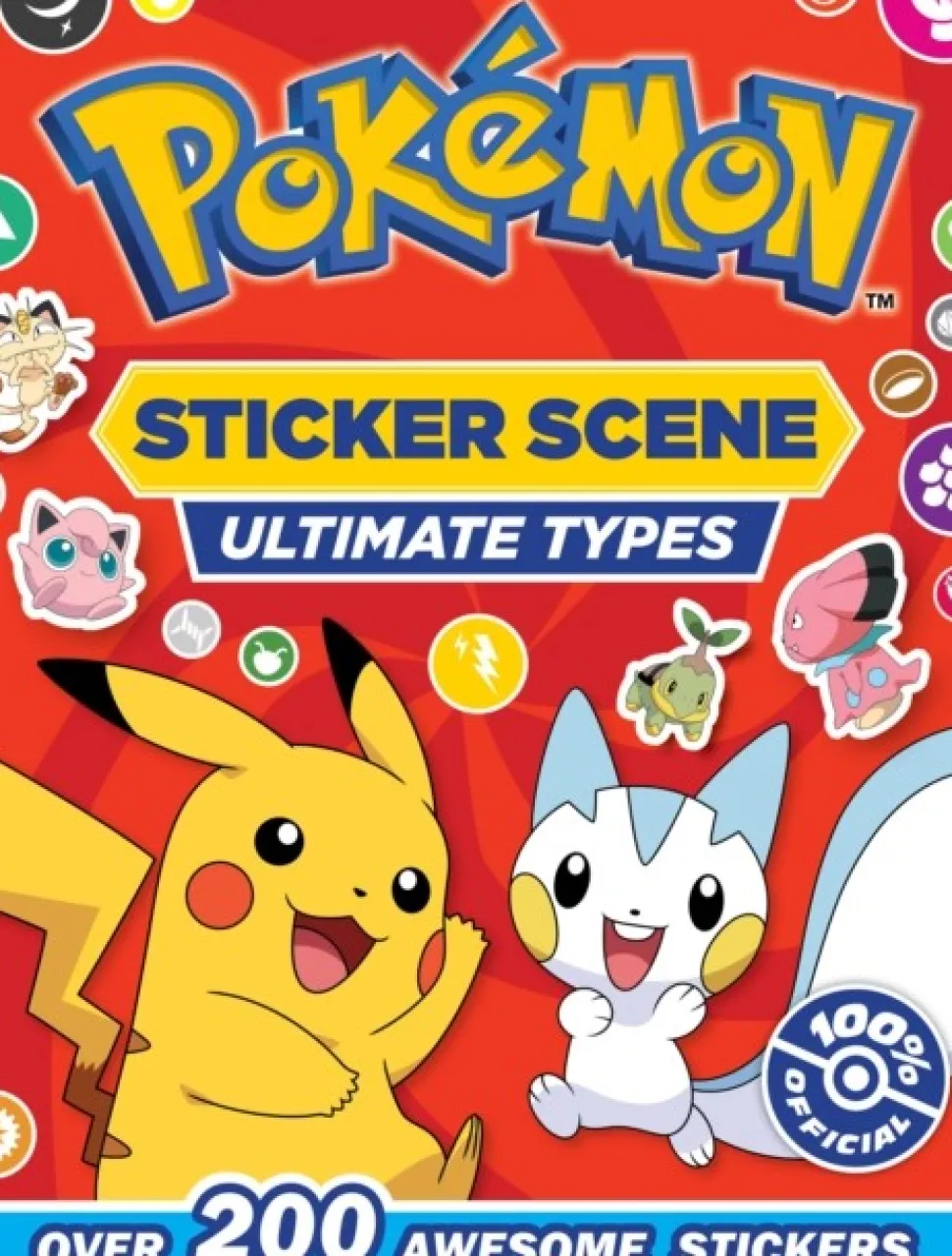 POKEMON ULTIMATE TYPES STICKER SCENE (Bog, Paperback / softback, Engelsk) af Pokemon