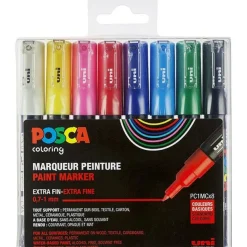 Posca Paint Marker - Standard Farver - 1mm (Skriveredskaber)