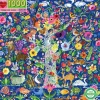 Puslespil 1000 brk - Livets træ eeBoo (Spil)