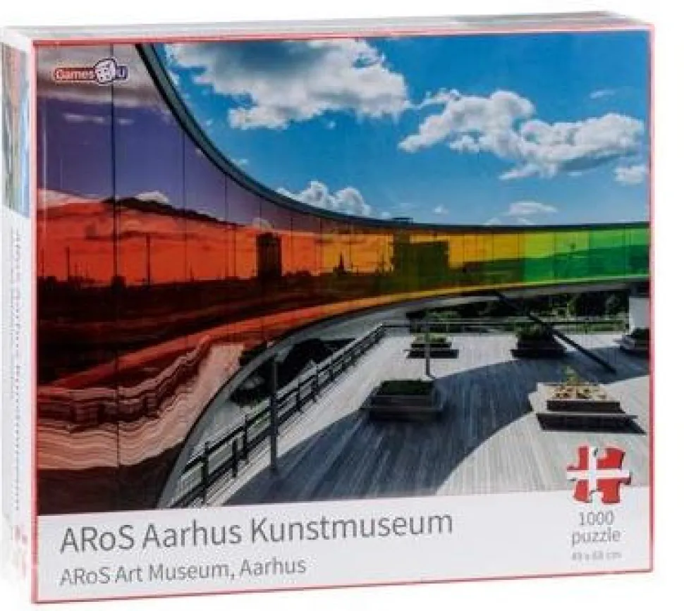 Puslespil Aros Århus Kunstmuseum - 1000 brikker (Spil)