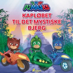 Pyjamasheltene - Kapløbet til Det mystiske bjerg (Lydbog, zip_mp3, Dansk) af Eone