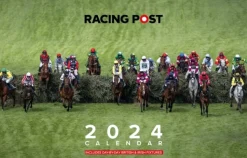 Racing Post Desk Calendar 2025 (Kalender, Calendar, Engelsk) af David Dew