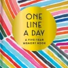 Rainbow One Line a Day: A Five-Year Memory Book (Diary or journal, Engelsk)