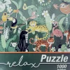 Relax puslespil 1000 brikker (Spil)