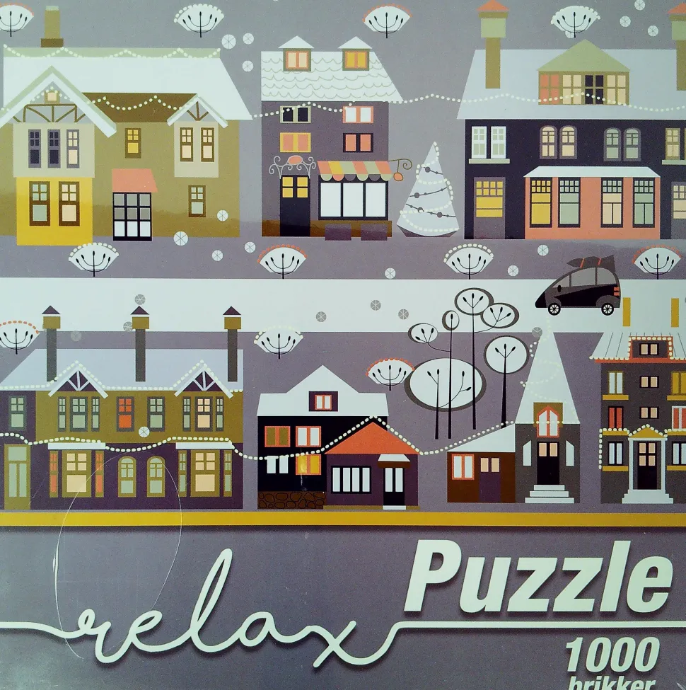 Relax Puslespil 1000 Brikker (Spil)