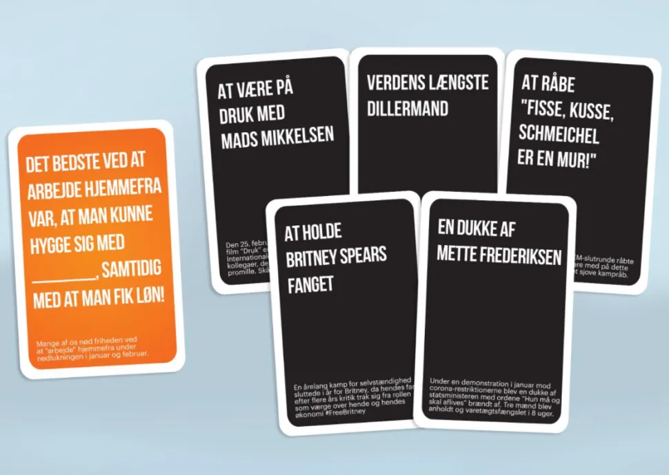 Året der gik galt 2021 (Spil, Dansk)