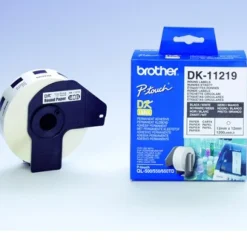 Round labels ø12 white paper (1200)