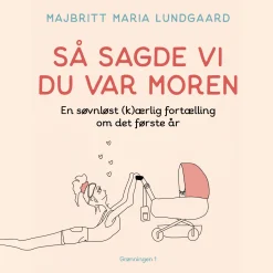 Så sagde vi du var moren: - en søvnløst (k)ærlig fortælling om det første år (Lydbog, zip_mp3, Dansk)