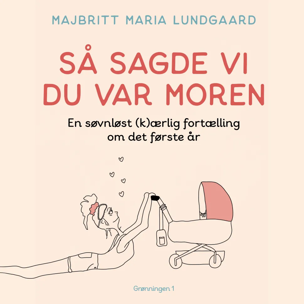Så sagde vi du var moren: - en søvnløst (k)ærlig fortælling om det første år (Lydbog, zip_mp3, Dansk)