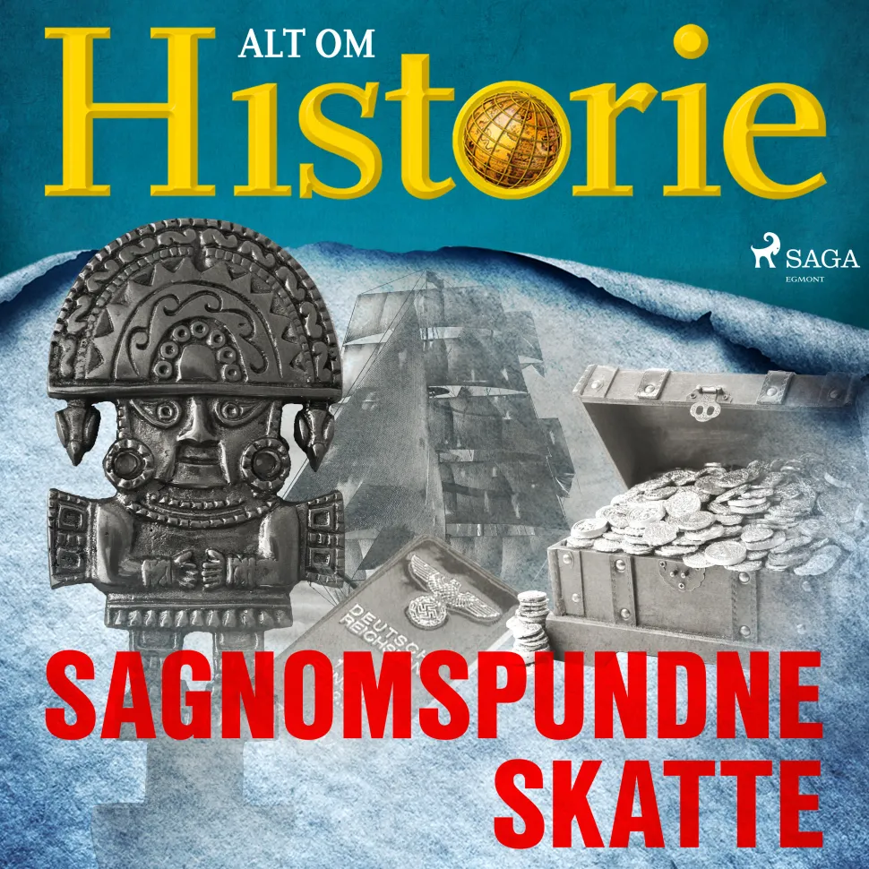 Sagnomspundne skatte (Lydbog, zip_mp3, Dansk) af Alt Om Historie