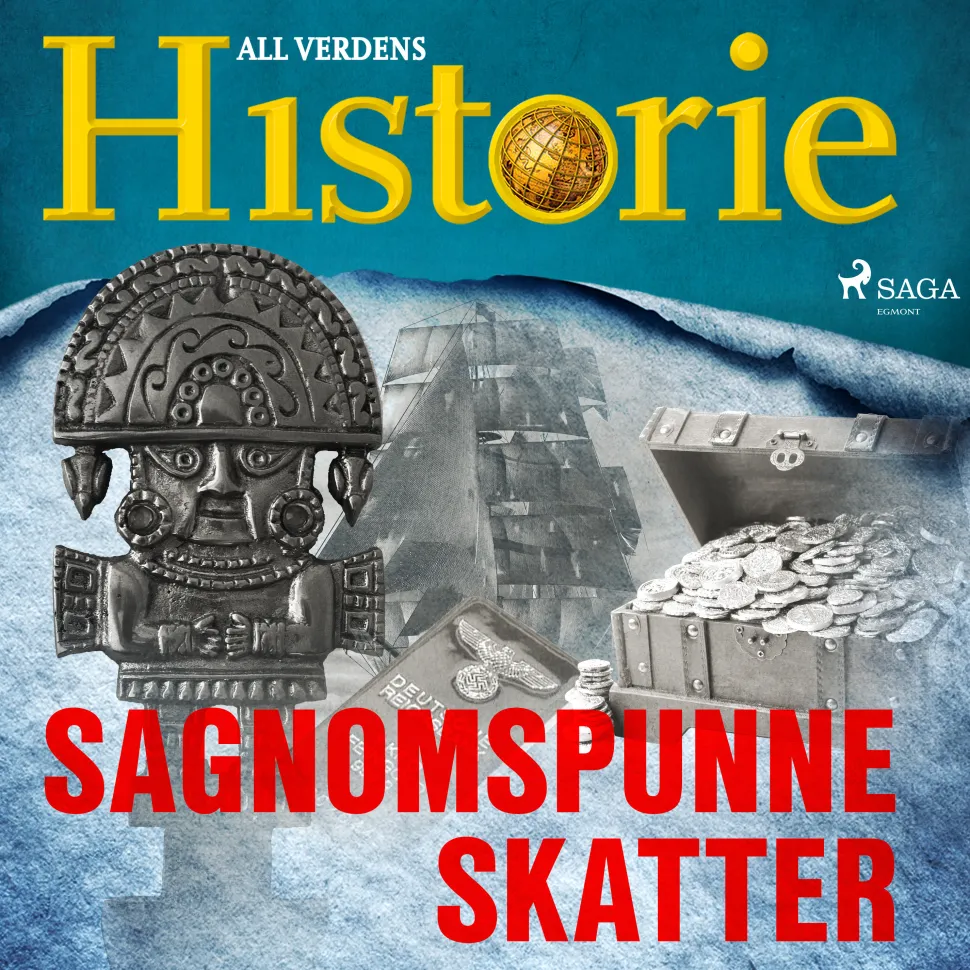 Sagnomspunne skatter (Lydbog, zip_mp3, Norsk bokmål) af All Verdens Historie