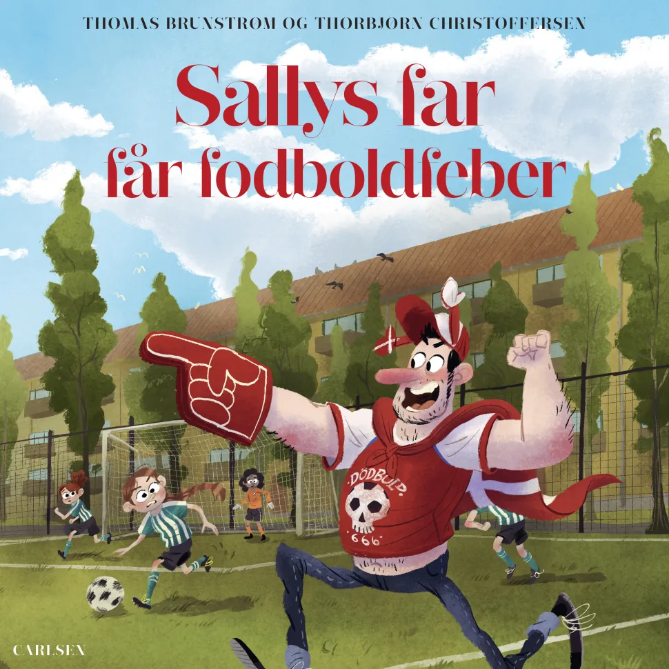 Sallys far får fodboldfeber (Lydbog, zip_mp3, Dansk) af Thomas Brunstrøm