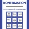 Samtalekort til konfirmation - blå: 100 sjove spørgsmål til konfirmanden (Ebog, pdf, Dansk) af Lou Noire