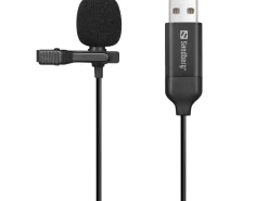 Sandberg Streamer USB Clip Microphone (IT/IT-tilbehør)