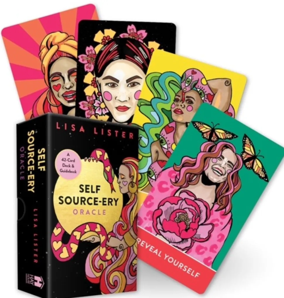 Self Source-ery Oracle: A 42-Card Deck and Guidebook (Cards, Engelsk) af Lisa Lister