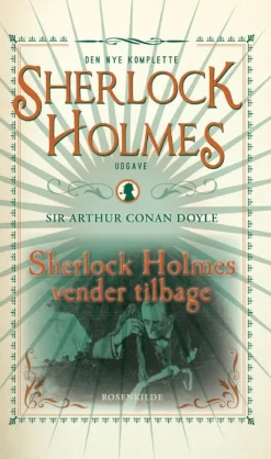 Sherlock Holmes vender tilbage (Bog, Hæftet, Dansk) af Arthur Conan Doyle