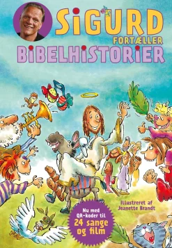 Sigurd fortæller bibelhistorier (bog, hardback, dansk) af Sigurd Barrett