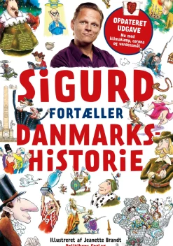 Sigurd fortæller danmarkshistorie (Bog, Indbundet, Dansk) af Sigurd Barrett