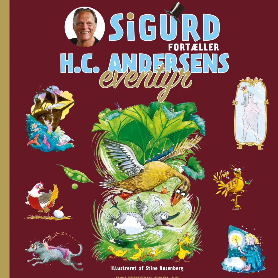 Sigurd fortæller H.C. Andersens eventyr (Lydbog, zip_mp3, Dansk) af Sigurd Barrett