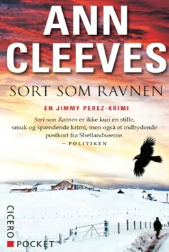 Sort som ravnen (Bog, Pocket, Dansk) af Ann Cleeves