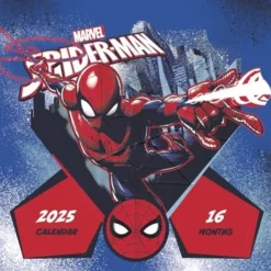 Spider-Man 2025 Square Calendar (Kalender, Calendar, Engelsk)