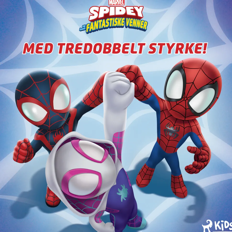 Spidey og hans fantastiske venner - Med tredobbelt styrke! (Lydbog, zip_mp3, Dansk) af MARVEL
