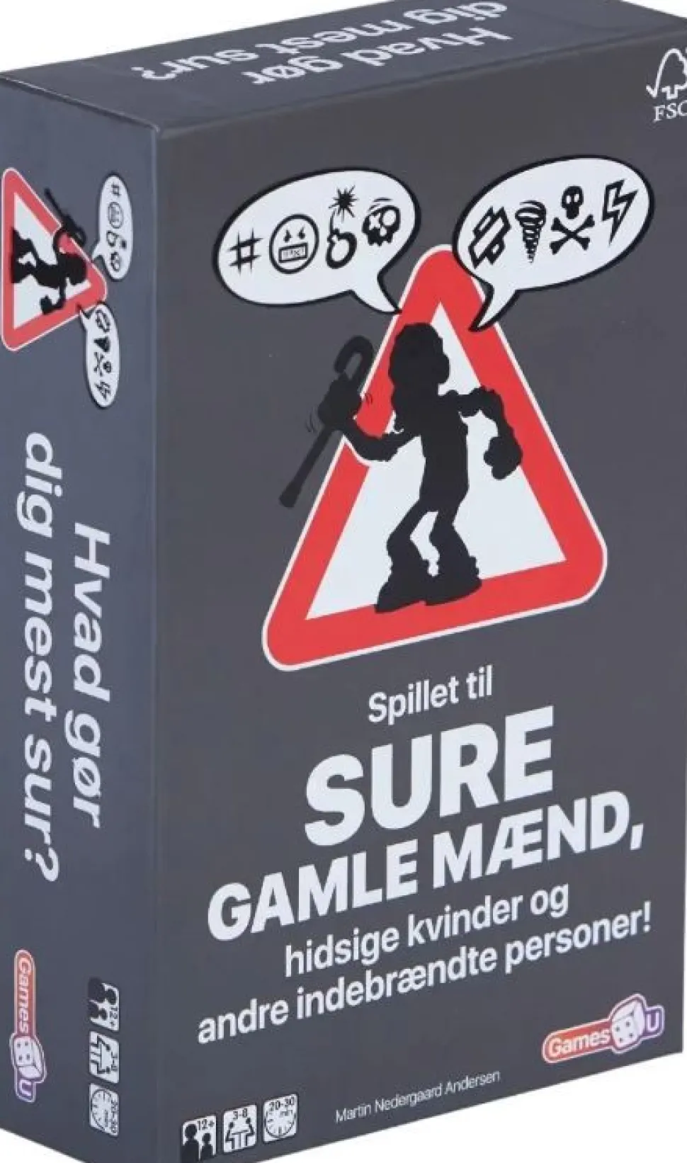 Spillet til sure gamle mænd, hidsige kvinder og andre indebrændte personer! (Spil, Dansk)