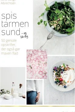 Spis tarmen sund og tab dig: 50 lækre opskrifter, der også gør maven flad (Ebog, epub, Dansk) af Stine Junge Albrechtsen