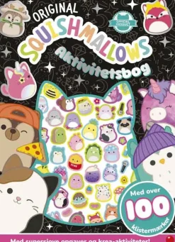 Squishmallows aktivitetsbog: med supersjove opgaver og krea-aktiviteter! (Bog, Hæftet, Dansk)