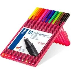Staedtler Triplus Permanent Multi-surface Fineliner 0.3 mm (Skriveredskaber)