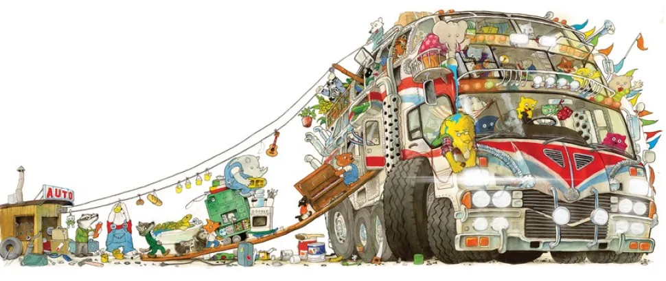 Strids helt nye bog: Den fantastiske bus