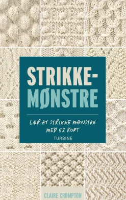 Strikkemønstre - lær at strikke mønstre med 52 kort (Materialekasse, Dansk) af Claire Crompton