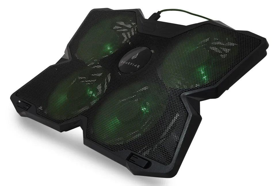 SUREFIRE Bora Gaming Laptop Cooling Pad, Green (IT/IT-tilbehør)