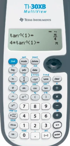 Texas Instruments: TI-30XB MultiView (Lommeregner)