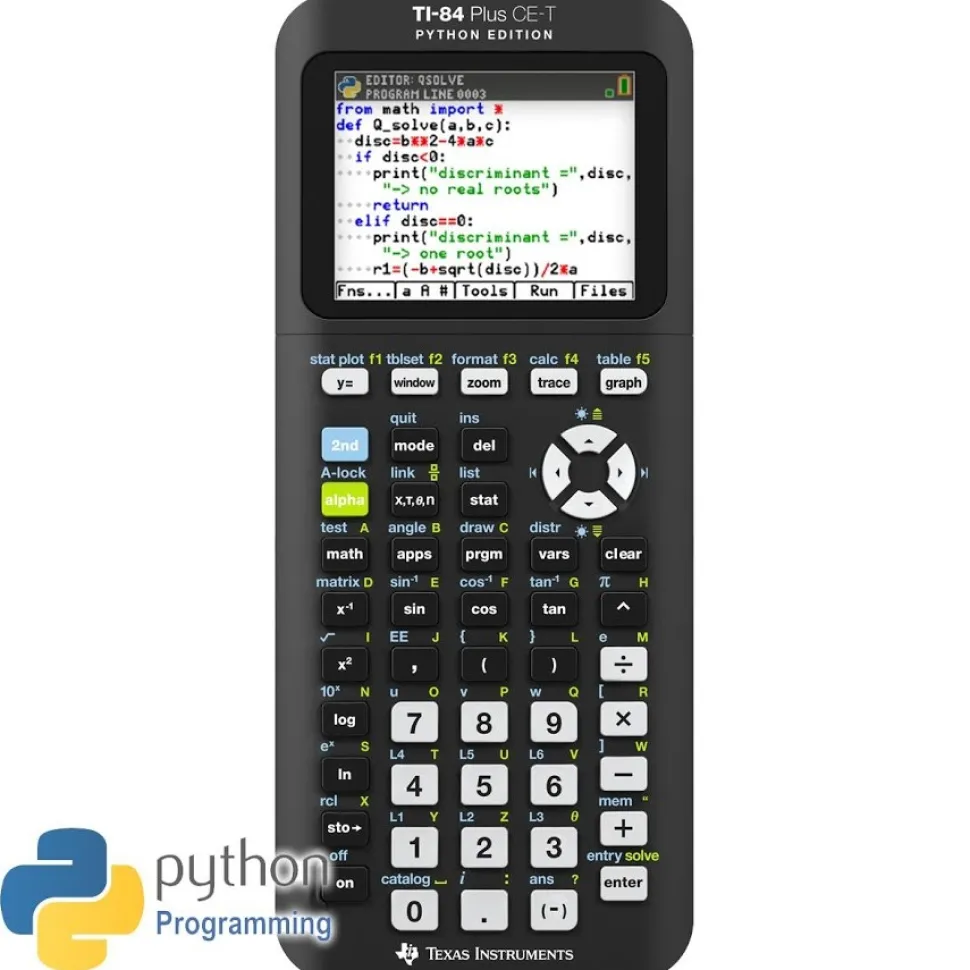 Texas TI-84 Plus CE-T Graphing calculato uk manual