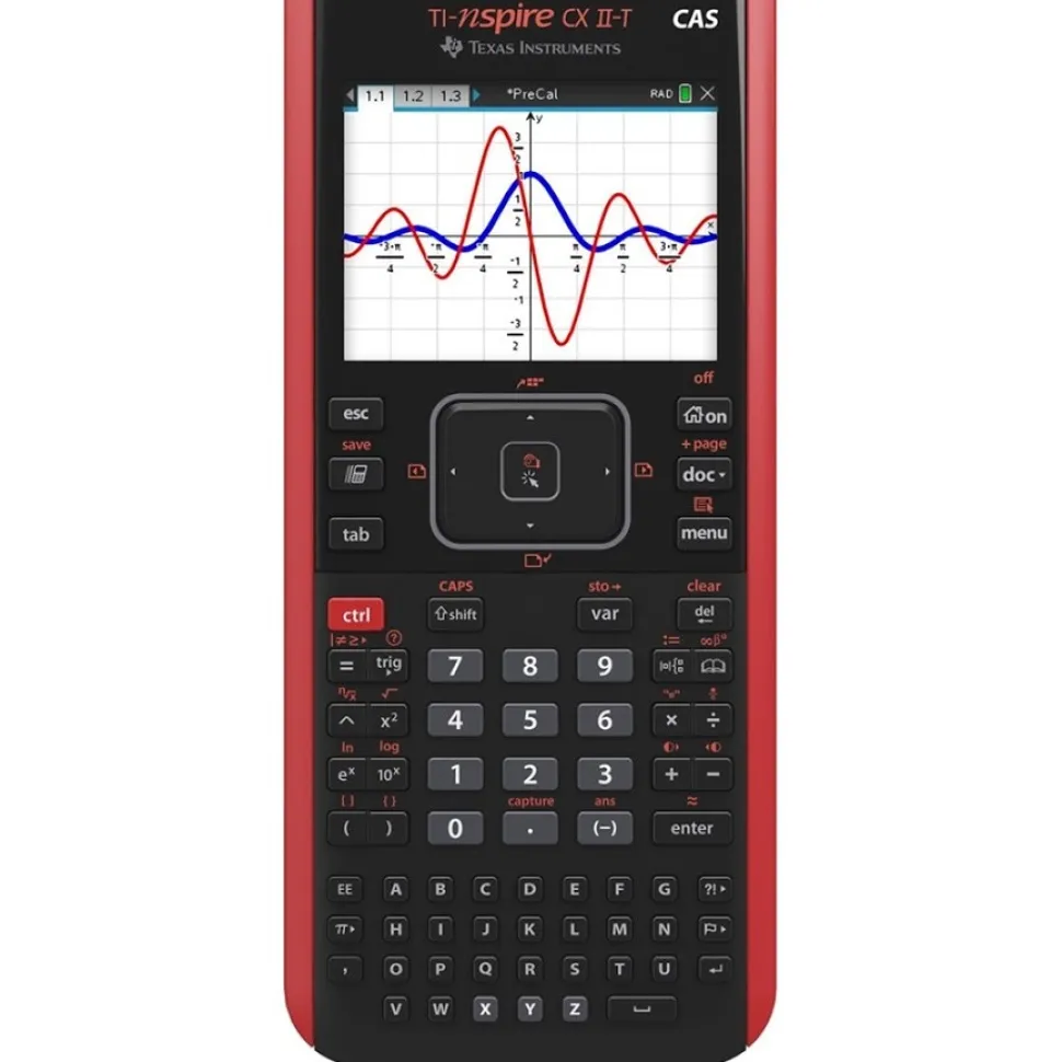 Texas TI-Nspire CX II-T CAS calculator uk manual